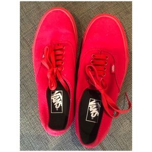 Vans All Red Sneaker